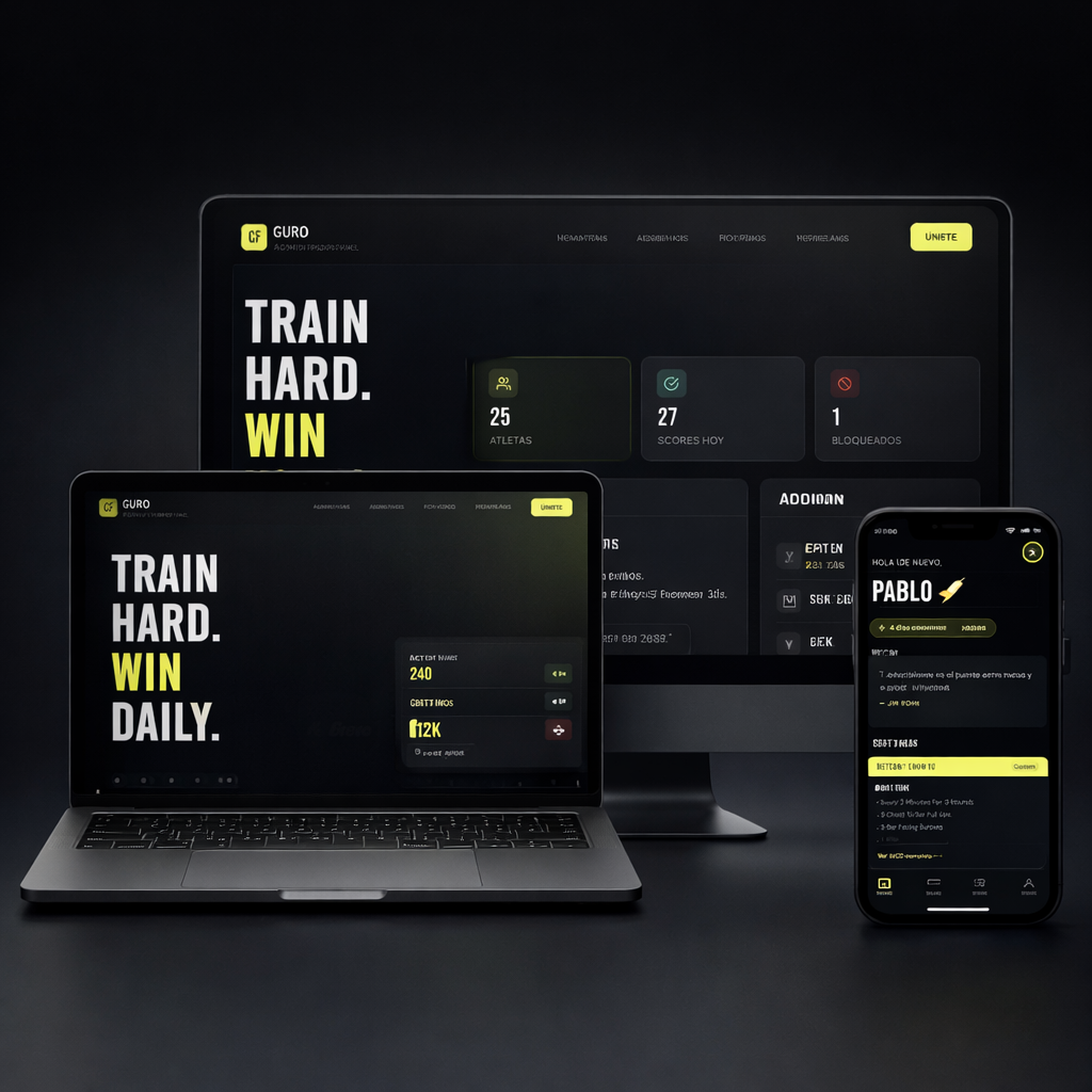 GURO Box CrossFit Management Platform