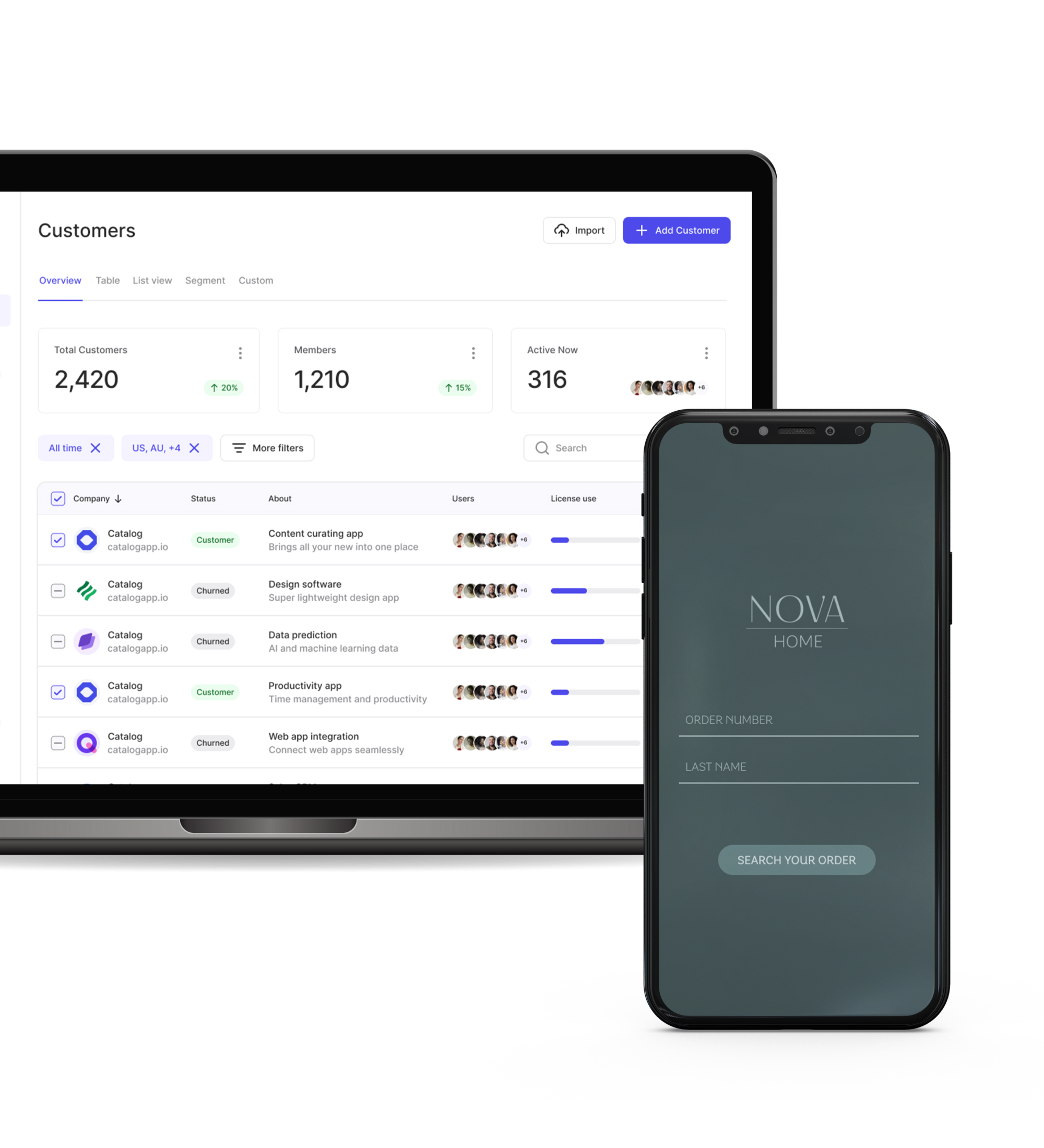 NovaHome CRM